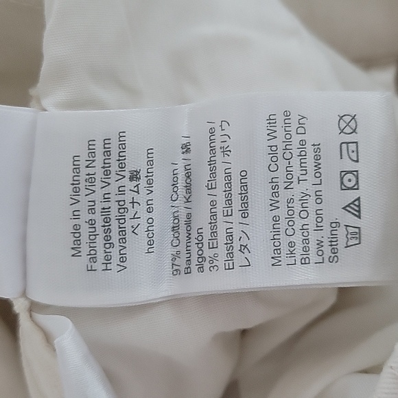 J.Crew Tall Astrid Chino Pant Natural NWT Size XST - Picture 10 of 16